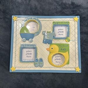 🚨2/$10‼️Baby boys “My First” photo frame